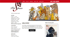 Desktop Screenshot of pamspetspaw.com